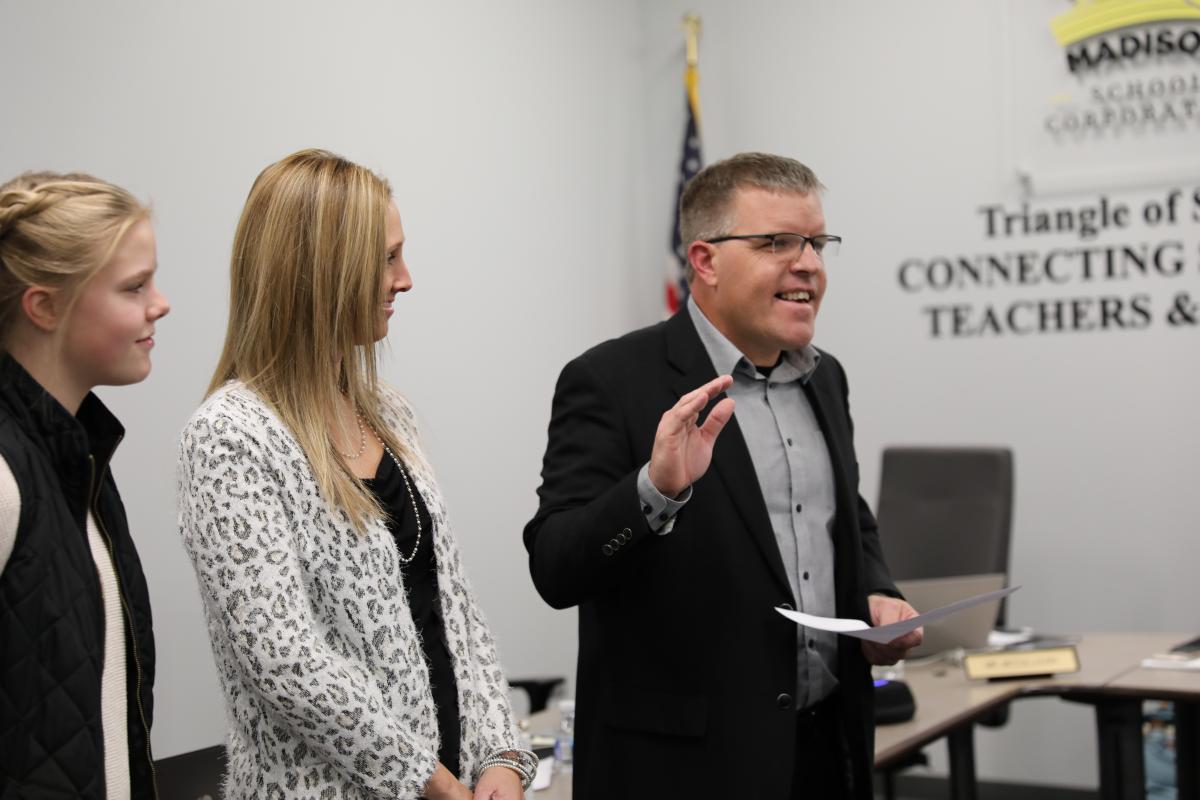 McCullough swearing in