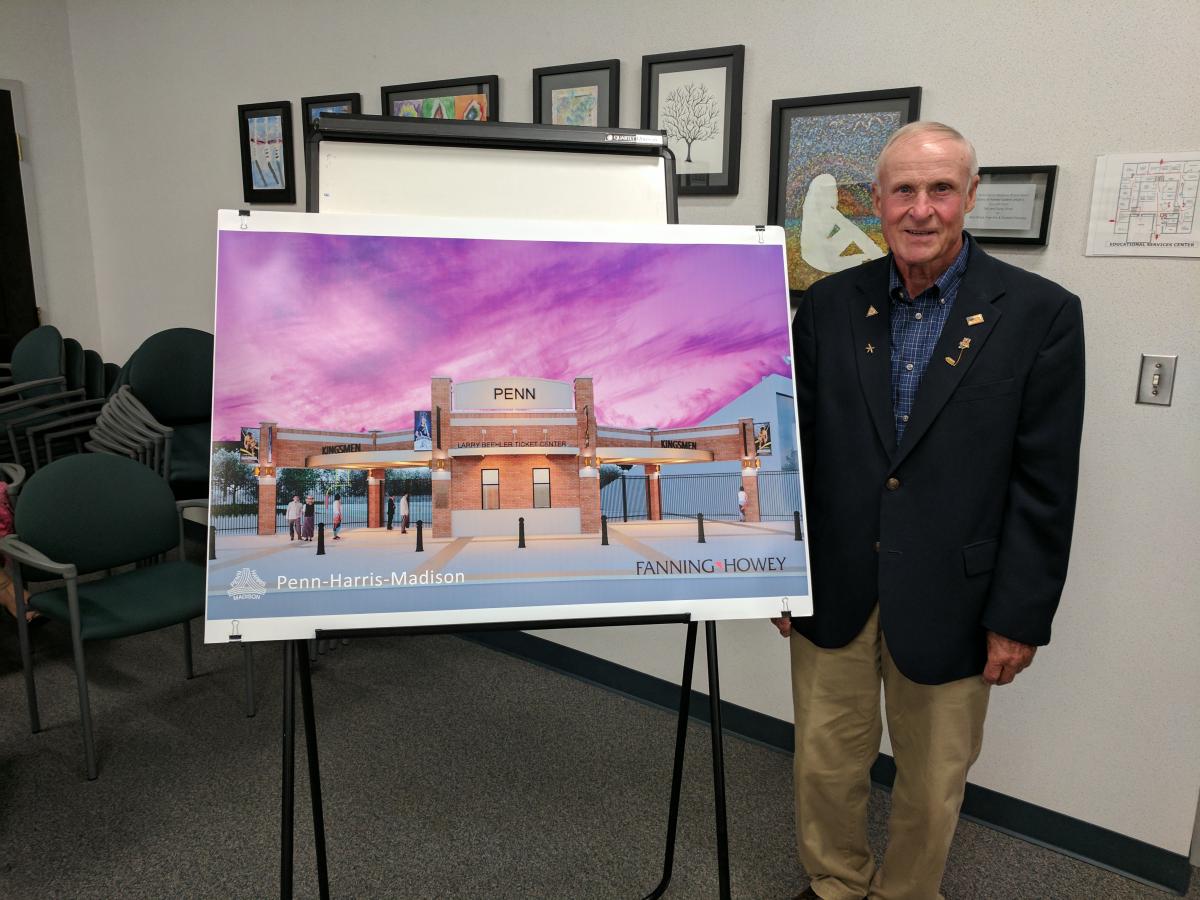 Larry Beehler at the Aug. 14 PHM Board Meeting