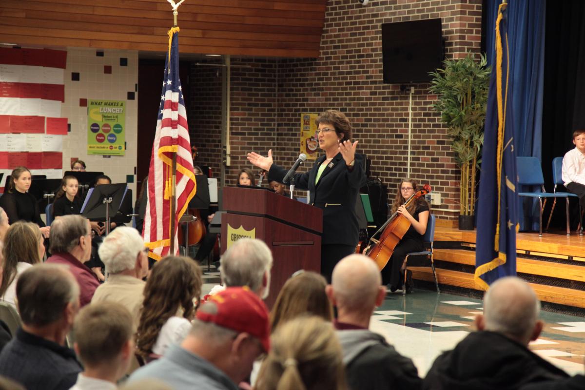 Congresswoman Jackie Walorski at Grissom