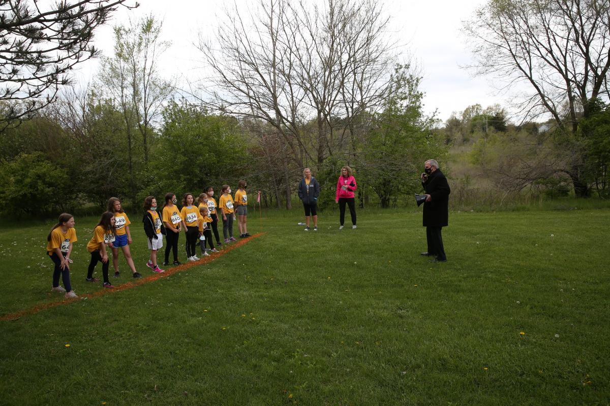 Mary Frank Running is Elementary race