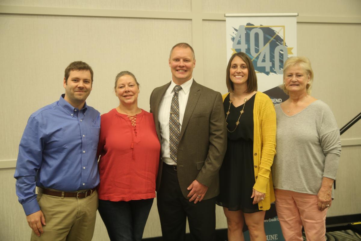 Randy Williams and family