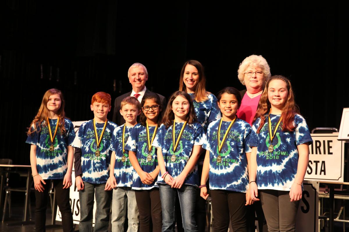 Mary Frank Spell Bowl Winners